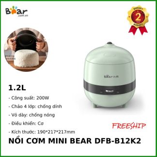 Nồi cơm điện mini Bear  DFB-B12K2
