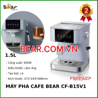 Máy pha cà phê tạo bọt 1.5L Bear CF-B15V1 / KFJ-A15L1